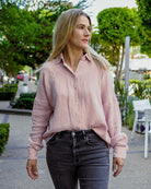 Oversize Musselin-Bluse "Maja" - hutch&putch GmbH