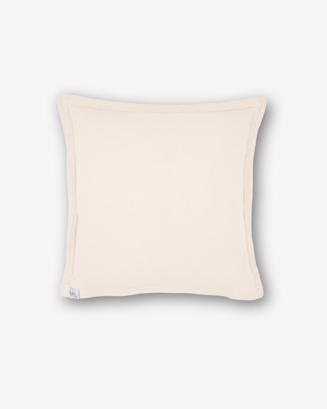 Musselin-Sofakissenbezug "Adela" • Beige - hutch&putch GmbH