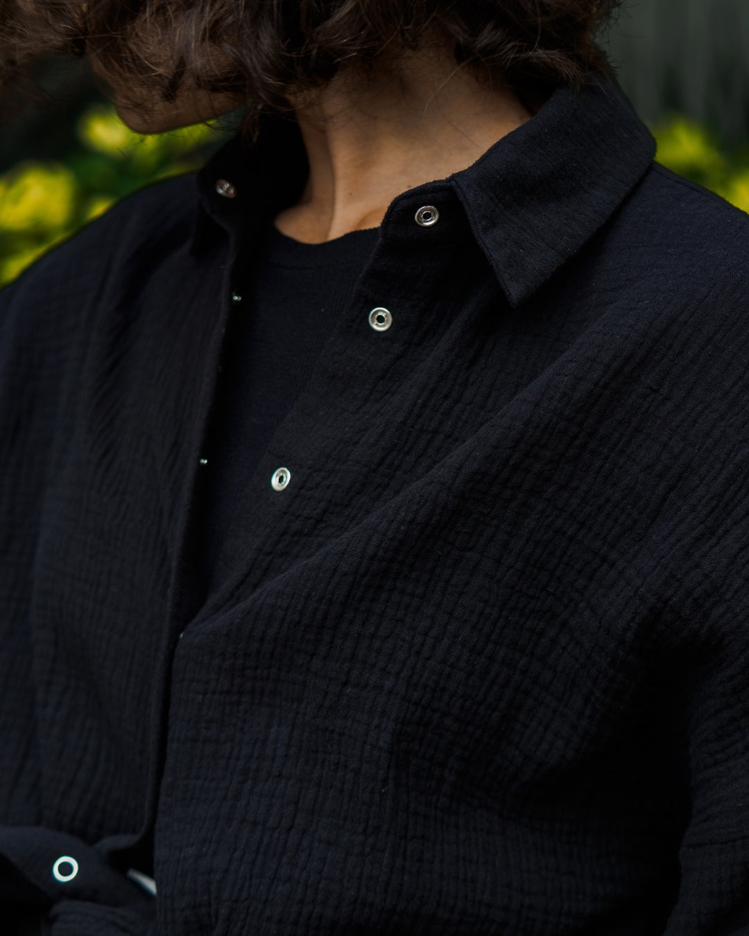 Oversize Musselin-Bluse "Maja" - hutch&putch GmbH