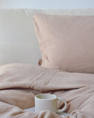 Musselin-Kopfkissen "Eliane" • Blush - hutch&putch GmbH