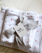 Musselin-Kopfkissen "Eliane" • Little Love Edition - hutch&putch GmbH