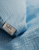 Bio Bettwäsche "Eliane" • Hellblau - hutch&putch GmbH
