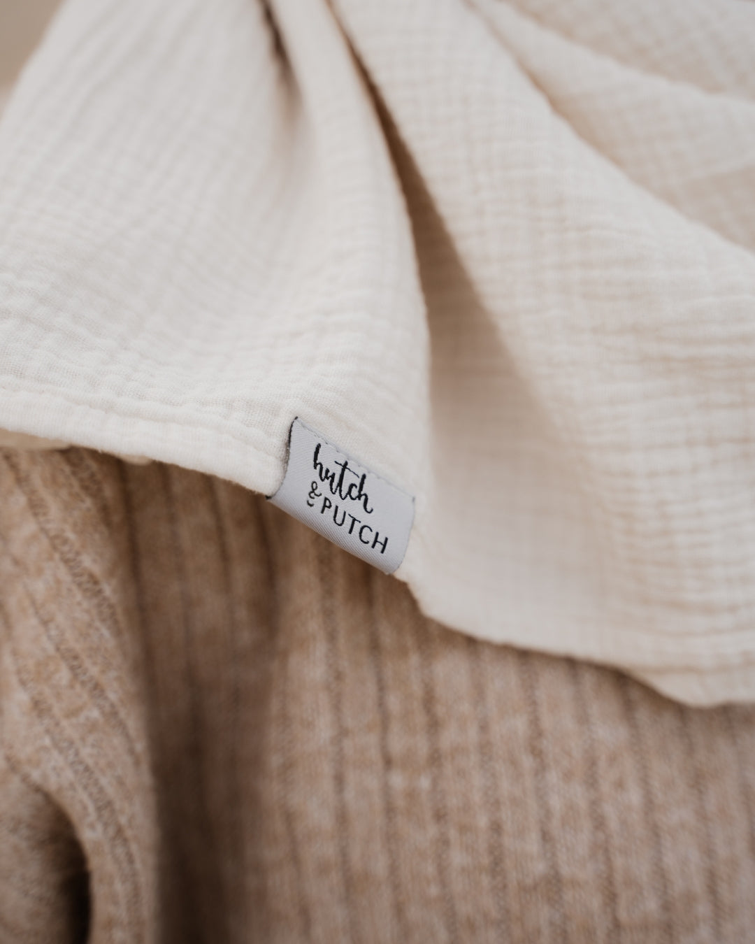 Musselin-Halstuch Kinder • Beige - hutch&putch GmbH