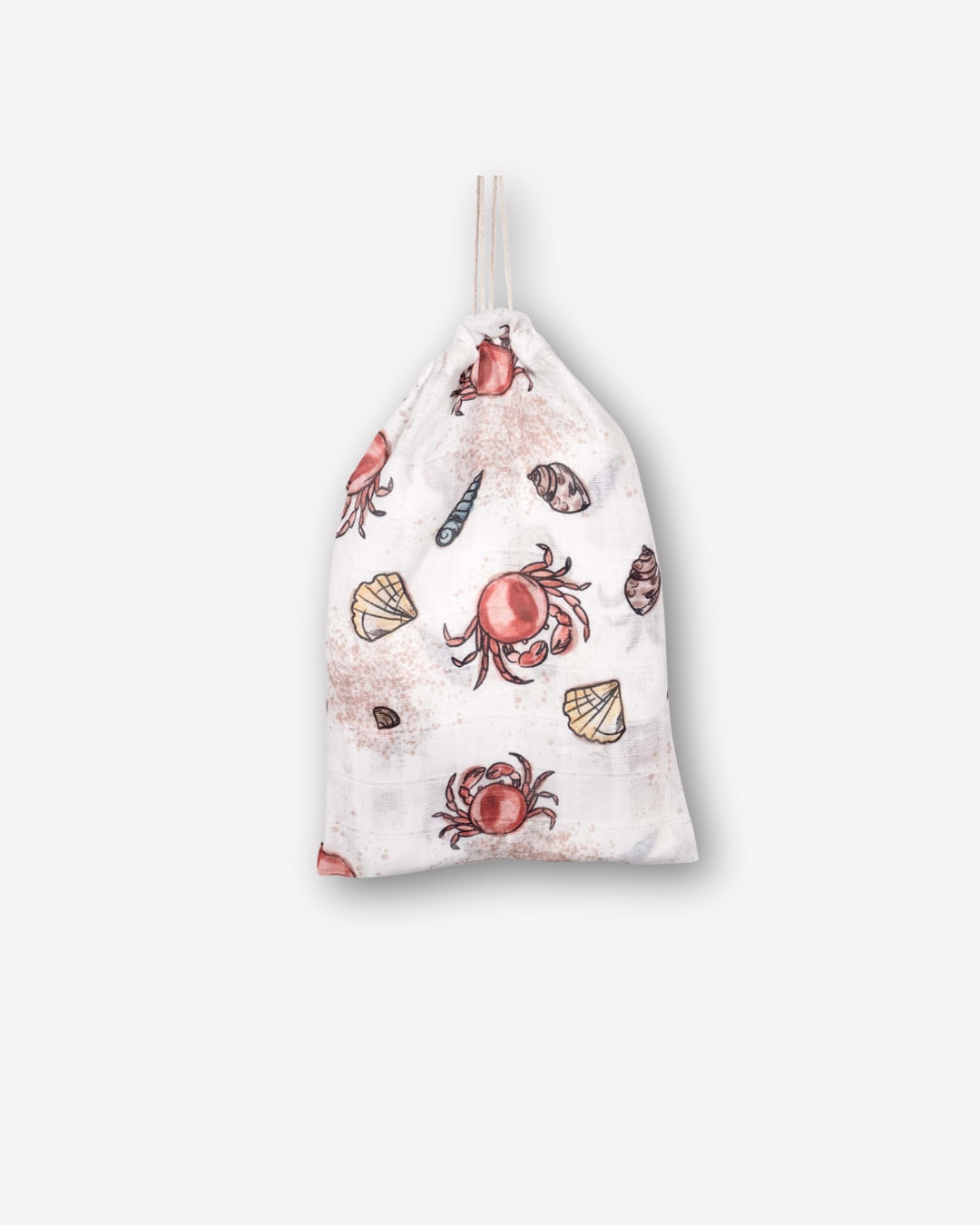 Mulltuch Bio-Baumwolle 60x60cm • Sealife • 2er-Set - hutch&putch GmbH
