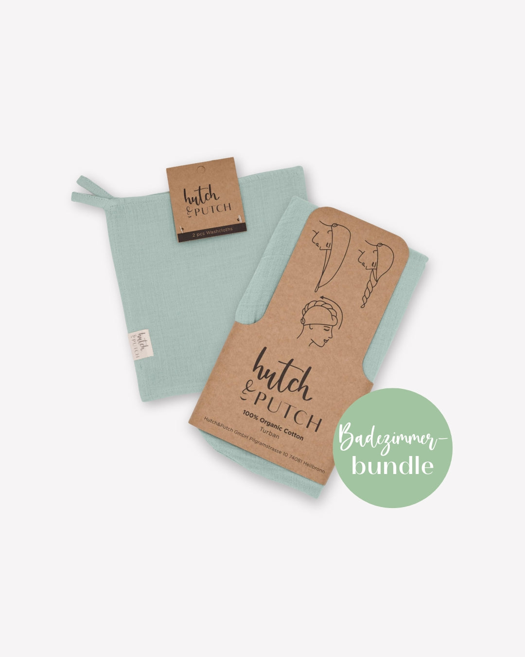 Musselin-Badezimmerbundle - hutch&putch GmbH