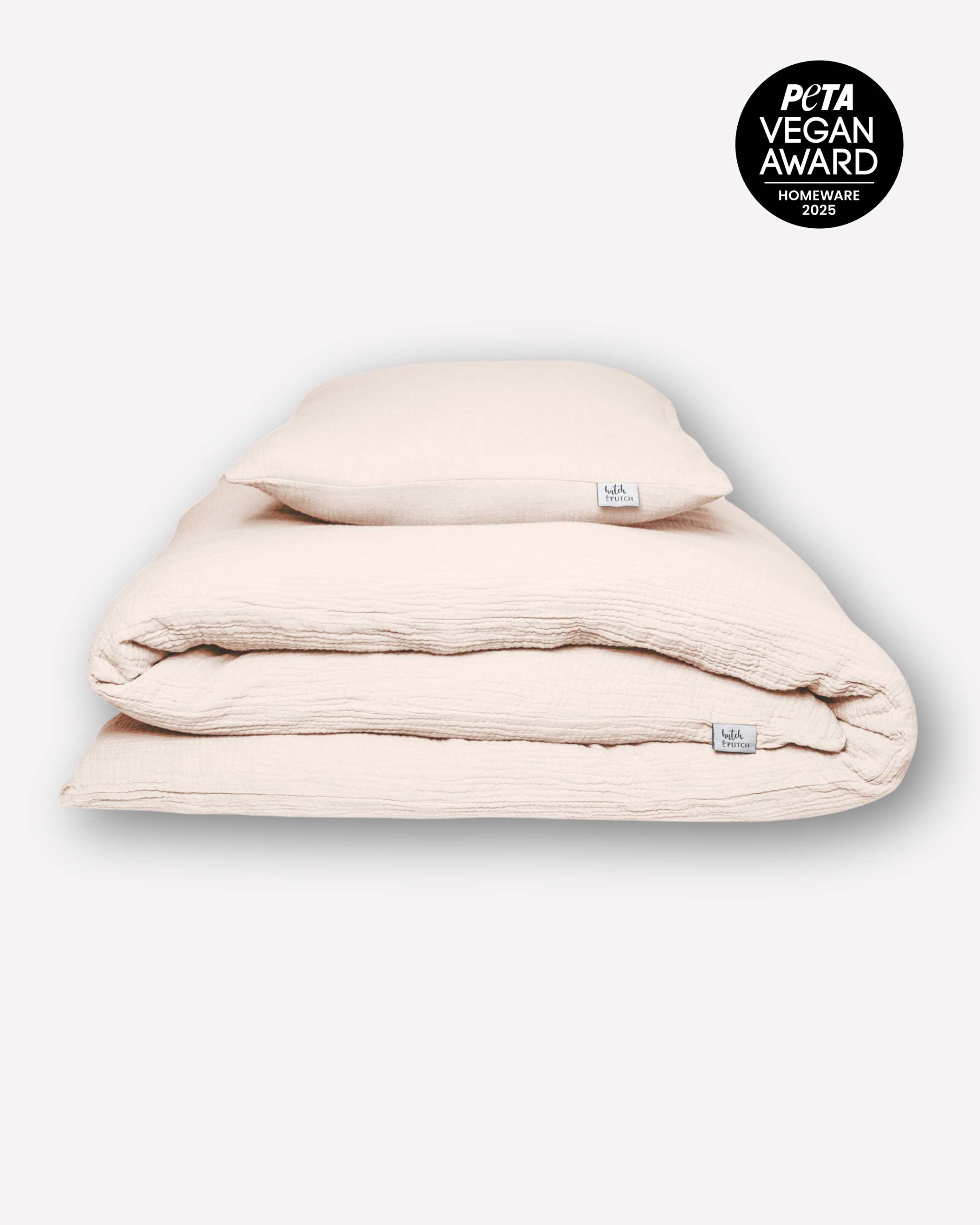 Organic bed linen "Eliane" • Beige - hutch&putch GmbH