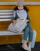 Musselin-Halstuch Kleinkinder • Light Grey - hutch&putch GmbH
