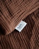 Bio Bettwäsche "Eliane" • Dunkelbraun - hutch&putch GmbH