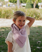 Musselin-Halstuch Kinder •  Mauve - hutch&putch GmbH