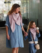 Musselin-Halstuch Erwachsene • Mauve - hutch&putch GmbH