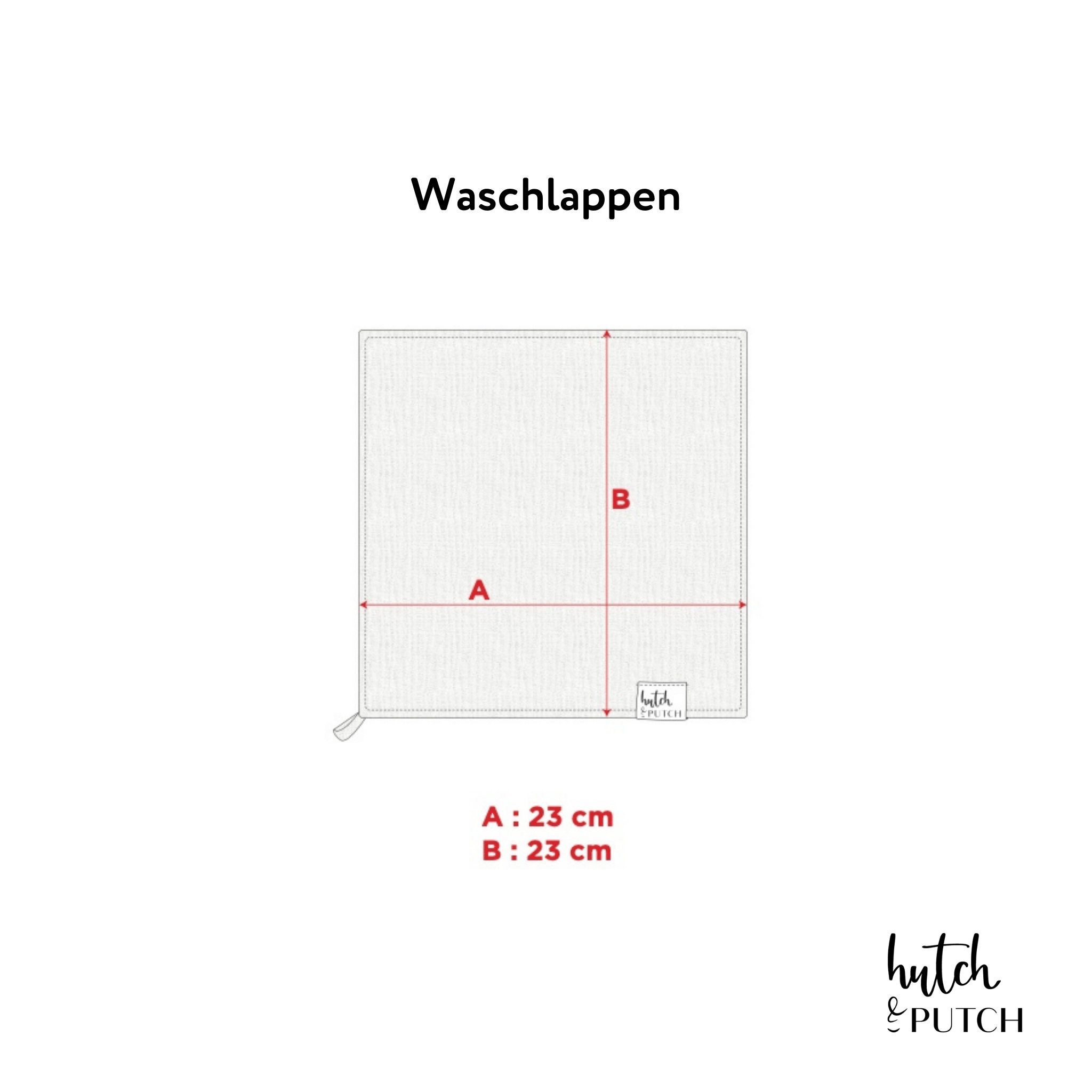 Musselin-Waschlappen • 2er-Set - hutch&putch GmbH